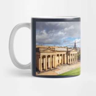 The Scottish National Gallery And Scott Monument Mug